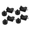 Veemoon 8pcs Hot Shoe Mount Adapter Set with Tripod Screw Cold Shoe Flash Adapter for Camera Microphone and Led Light for Photography and Videography view 1