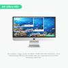 LINOVISION 4K Ultra HD Underwater Camera with 2600ft Long Distance POE Transmission, Anti-Corrosion Designed, Intuitive Web GUI and Mobile APP, for Aquaculture Farms, Aquariums, Dams (33ft Cable) view 2