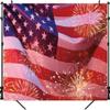 ZJRBJB 12x10ft Independence Day Backdrop Fireworks US Flag Veterans Day Photography Background 4th of July Patriotic Party Decorations Banner Photo Studio Props view 4
