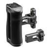 Aluminum Side Handgrip with Cold Shoe 1/4'' Thread 3/8'' ARRI Thread, Up and Down Adjustable and Cold Shoe Mount Camera Top Handle Bundle view 2