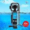 PULUZ Dive Case for DJI Osmo Pocket 3 Waterproof Case PC Protective Shell 45M/147FT Underwater Diving Housing Cover with Accessories for Osmo Pocket 3 Action Camera view 2