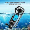PULUZ Dive Case for DJI Osmo Pocket 3 Waterproof Case PC Protective Shell 45M/147FT Underwater Diving Housing Cover with Accessories for Osmo Pocket 3 Action Camera view 3