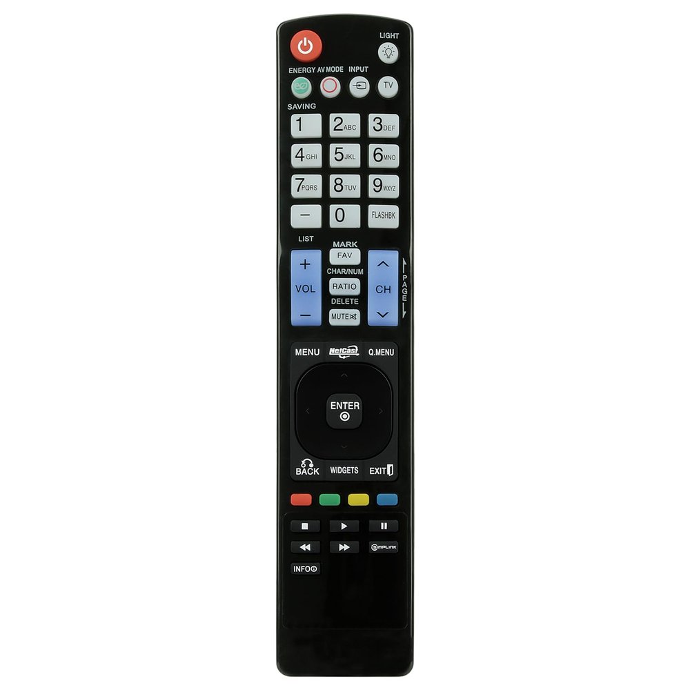 AKB72914003 Replacement Remote Commander Compatible for LG LCD LED Plasma TV 32LD550 32LE5400 42LD550 42LE5400 42LX6500 46LD550 47LE7500 47LE8500 47LX6500 50PK750 50PZ540 52LD550 55LD650 55LE5400