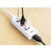 2.0 Multi USB 2.0 Hub USB Splitter High Speed 3 USB Card Reader USB Extender for PC Laptop (Color : Black) (Black) view 3