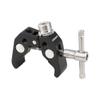 CAMVATE Crab clamp with 5/8"-27 thread + 1/4"-20 Mini Ball Head with Ceiling Mount + Microphone Table Mount view 2