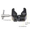 CAMVATE Crab clamp with 5/8"-27 thread + 1/4"-20 Mini Ball Head with Ceiling Mount + Microphone Table Mount view 4