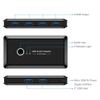 USB 3.0 Switch Hub Selector 2 PCs Sharing 4 Devices for Keyboard Mouse Printer view 3