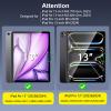 SPARIN Screen Protector for iPad Air 13 Inch M3 2025 & M2 2024 (7th/6th Generation) & iPad Pro 13 Inch M5/M4 8th/7th Gen, Case Friendly/2 Pack Tempered Glass, Support Apple Pencil view 2