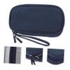 KONTONTY Portable Travel Case for Chargers and Cords Small Dual-Layer Cable Organizer Bag for Earphones and Digital Accessories and Stylish Storage view 3