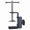 JOEBO Microscope Kit Table Lamp Clamp Desk Anti Slip Tools Hardware Stainless Steel Swing Arm Fixed Base Home Bracket Holder Portable Microscope Lens Adapters (Color : Large Size-White) view 3