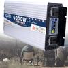 3000W 4000W 5000W 6000W 8000W Pure Sine Wave Power Inverter 12V 24V 48V 60V DC to 110V 220V AC Converter for Power Tools Home Vehicles RV Truck,6000W-60Vto220V view 1