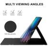 QYiiD iPad mini Keyboard Case Compatible with iPad mini 5/4/3/2/1, 7 Color Backlight, Wireless Detachable Folio Keyboard Cover [Droplet Shape] with Pencil Holder for iPad mini 5/Mini 4, Black view 2