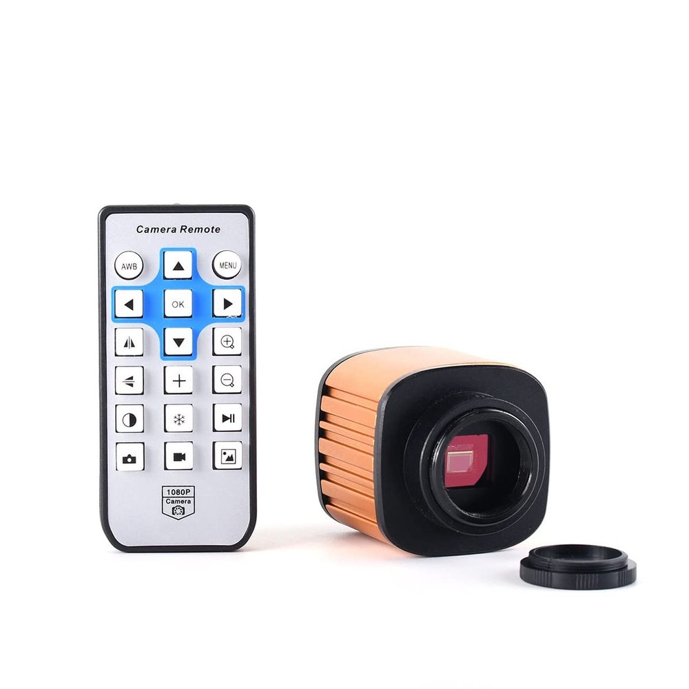 JOEBO Microscope Kit 16MP Electronic Microscope with 150X Lens Compatible Microscope Camera Kit Microscope Lens Adapters (Color : 16MP Camera)