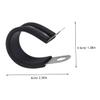 Homoyoyo 12pcs Practical R-Type Cable Clip Wire Clamp for Jumper Cable Easy to Use Fixing Clips Management for Home Factory view 2