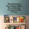 Kids Room Decals Inspirational Quotes Baby Bedroom Wall Stickers Nursery Decor,Dr.Seuss Saying Decals view 2