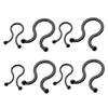 Angoily 150pcs Cable Management Clips Cable Winders for Organizing USB Cords Power Lines and Chargers Black Wire Organizer for Home Office and Travel view 1