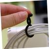 Angoily 150pcs Cable Management Clips Cable Winders for Organizing USB Cords Power Lines and Chargers Black Wire Organizer for Home Office and Travel view 3