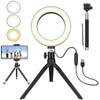 SXAYTLH Live Fill Light,Fill Light LED Ring Live Fill Light 16cm 6 Inch Video Shooting Selfie Flash view 1