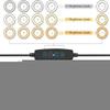 SXAYTLH Live Fill Light,Fill Light LED Ring Live Fill Light 16cm 6 Inch Video Shooting Selfie Flash view 2