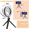SXAYTLH Live Fill Light,Fill Light LED Ring Live Fill Light 16cm 6 Inch Video Shooting Selfie Flash view 3