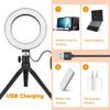 SXAYTLH Live Fill Light,Fill Light LED Ring Live Fill Light 16cm 6 Inch Video Shooting Selfie Flash view 4