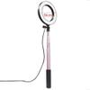 SXAYTLH Live Fill Light,Ring Light Live Fill Light, Mobile Phone Bracket, LED Ring Light, Selfie, Anchor, Tripod, Live Light, 1.2m, Black view 2