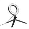 SXAYTLH Live Fill Light,Ring Light Live Fill Light, Mobile Phone Bracket, LED Ring Light, Selfie, Anchor, Tripod, Live Light, 1.2m, Black view 3