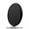 AMNOUR 43mm IR85 850nm Infrared IR Optical Grade Glass Filter for Camera Lens view 2