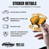 (3Pcs) I'm Make'n Em at Night Sticker Funny Grilled Cheese Quote Meme Trending Decal 3" Waterproof Vinyl Decal Sticker Laptop, Water Bottles, Phone, Kindle Merchandise Decor Decal Gifts 3 Inches view 4