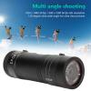 MUNEFE Helmet Camera, Small Action Camera, Motorcycle Dash Cam, Suitable for Providin Surprisinly Clear and Noise Recordin view 2