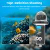 OURHZTB 40M Dive Case Waterproof Housing Case Compatible for OSMO Pocket 3, Underwater Diving Housing Cover Protective Shell with Accessories Kits for Pocket 3 Handheld Camera, transparent view 4