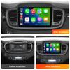 ADMLZQQ Double Din Car Stereo Multimedia with Bluetooth and 9" Touchscreen Android 12 for KIA Sorento 2014-2017,with GPS/Car-Play Android/SWC/Backup Camera/Mirror Link/4G WiFi,M90s view 2