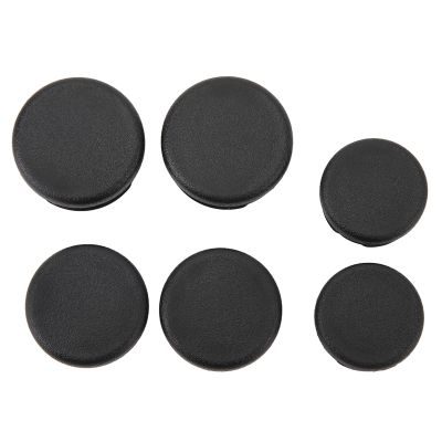 Motorcycles Frame Hole Cap, Frame Hole Cover Plug, 6pcs Frame Hole Cover Caps Black Dust Resistant Waterproof Rugged Reliable Motorcycle Frame Hole Plug For Cb125r Cb150r