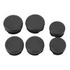 Motorcycles Frame Hole Cap, Frame Hole Cover Plug, 6pcs Frame Hole Cover Caps Black Dust Resistant Waterproof Rugged Reliable Motorcycle Frame Hole Plug For Cb125r Cb150r view 2