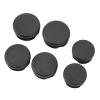 Motorcycles Frame Hole Cap, Frame Hole Cover Plug, 6pcs Frame Hole Cover Caps Black Dust Resistant Waterproof Rugged Reliable Motorcycle Frame Hole Plug For Cb125r Cb150r view 3