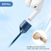 5 Pack Magnetic Anti-Lost Straps for AirPods,Ultra Strong Magnetic AirPods Strap Anti-Lost Neck Rope Cord,Soft Silicone Sports Lanyard Compatible with AirPods 1&2/ Pro /2nd/3rd view 3