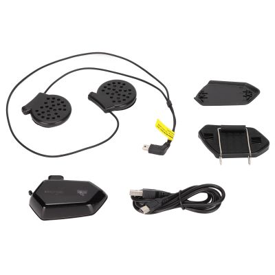 NDNCZDHC Motorcycle Helmet Headset Kit, Waterproof Automatic Call Answering Headphones Multifunction Noise Cancellation Bluetooth V5.0 Headset
