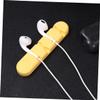 DOITOOL 2pcs Self-Adhesive Silicone Cable Clips for Desk Organization Cord Holder for Wire Management Clean Surface Compatibility Easy to Install Lemon Yellow view 4