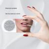 NDNCZDHC Bluetooth 5.0 Speaker Alarm Clock with FM Radio, Rechargeable Alarm Clock with LED Mirror Screen Digital Alarm Clock view 3