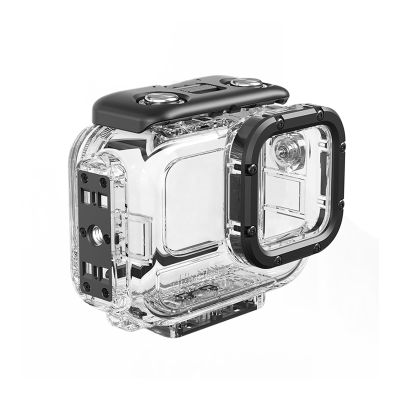 DirectNine Basics Dive Case Compatible for Insta360 Ace/Ace Pro 60M/196FT Waterproof Case Protective Underwater Diving Housing Cover Shell with Accessories for Ace Pro Action Camera (for ACE)
