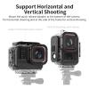Dive Case Compatible for Insta360 Ace/Ace Pro 60M/196FT Waterproof Case Protective Underwater Diving Housing Cover Shell with Accessories for Ace Pro Action Camera (for ACE PRO) view 2