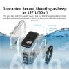 Dive Case Compatible for Insta360 Ace/Ace Pro 60M/196FT Waterproof Case Protective Underwater Diving Housing Cover Shell with Accessories for Ace Pro Action Camera (for ACE PRO) view 3