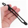 10pcs Silicone Cable Ties Reusable Cord Ties for Home Office Cable Management view 3