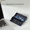 4 Ports USB 3.0 Front Panel Floppy Disk Bay, Front Panel USB Hub with 19 Pin Connector, 19 Pin to 4 Interface USB 3.0 Hub view 2