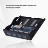 4 Ports USB 3.0 Front Panel Floppy Disk Bay, Front Panel USB Hub with 19 Pin Connector, 19 Pin to 4 Interface USB 3.0 Hub view 3