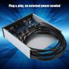 Gugxiom USB Front Panel Hub, 4 Ports USB 2.0 & 3.0 Hub, PC Front Panel Connector with 19 Pin HD Audio and 3.5mm Earphone Jack Mic Interface view 4