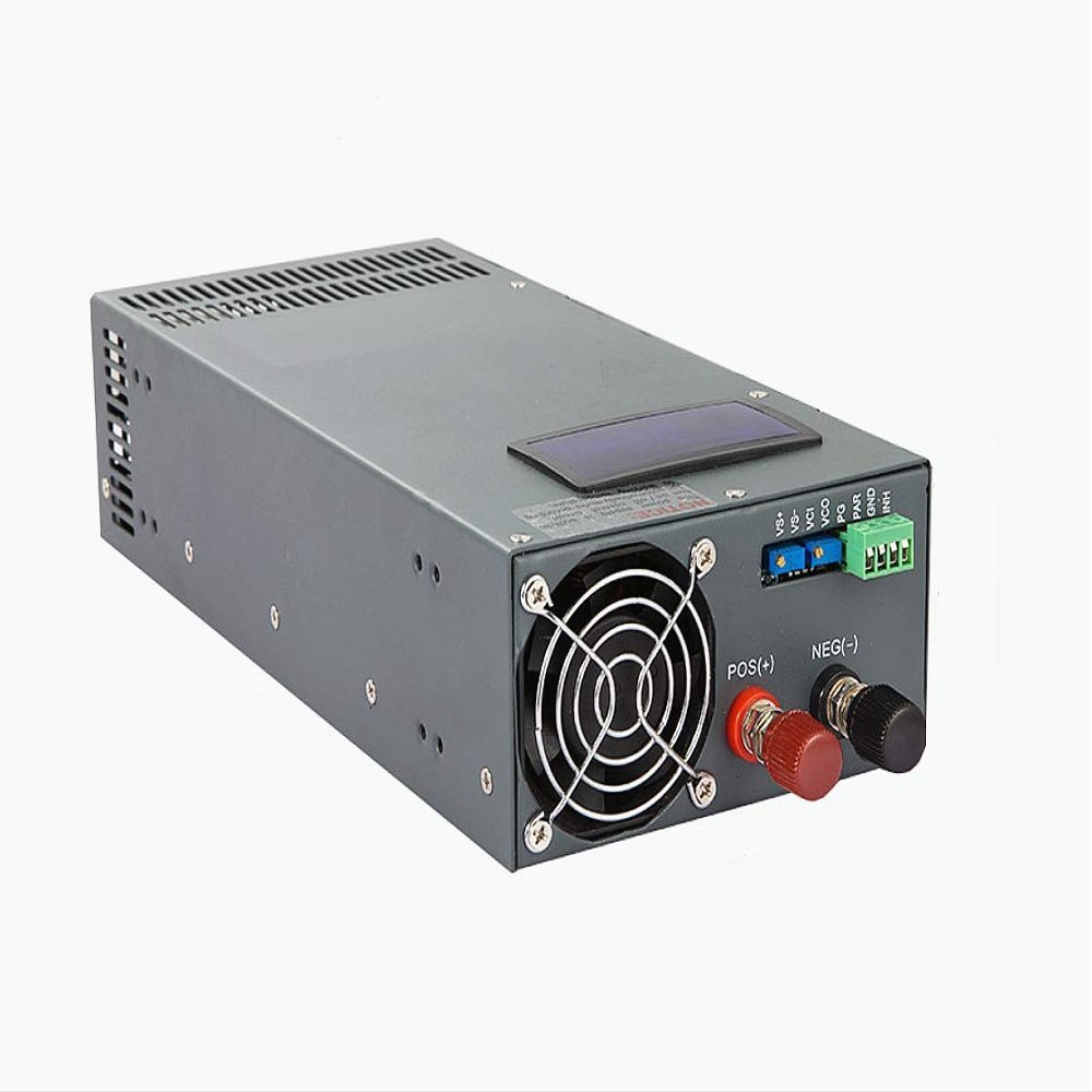 1000W AC-DC Converter Digital Display Current Voltage Adjustable Switch Regulated Power Supply DC 0-90V 0-11A for Computer Project, LED Strip Lights, 3D Printer