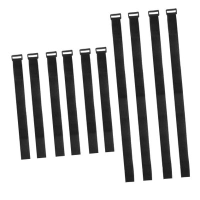 Homoyoyo 10pcs Straps for Cable Ties Reusable Cable Straps Organizer Home Office Management Ties