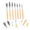 DIYEAH 7pcs Art Tool Set Palette Knife Mixing Sticks Paint Scrapers for Art Essential for Artists Oil Painting Tools view 2