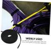 Homoyoyo 1Roll Reusable Cable Ties with Hook and Loop Fastener Self-gripping Cable Straps Meters for Cord Management and Wire Organization in Home and Office view 3